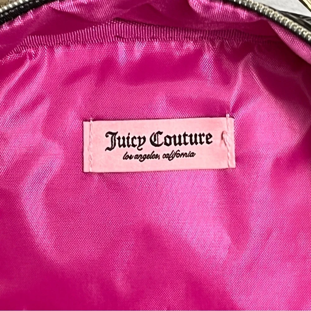 NWT Juicy Couture Holographic Logo Cosmetic Bag Set | NWT | Makeup Travel Y2K - Picture 10 of 14